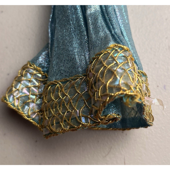 Vintage Barbie Dress #1469 Blue Royalty 1970 Fashion Clothes Superstar Era - Picture 15 of 16